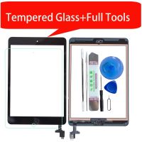 ™ For iPad Mini1 mini2 A1432 A1454 A1455 A1489 A1490 Touch Screen Digitizer IC Chip Connector Flex Key Button Tempered glass