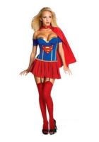 CP4 ชุดซุปเปอร์วูแมน ซุปเปอร์วูแมน ซุปเปอร์ วูแมน Dress for Super Woman Suit Superhero Costume Hero Party Cosplay Fancy Outfit