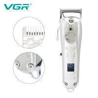 Wholesalevgr clipper ผมไฟฟ้า R น้ำมันหัว clipper ผมจอแสดงผล LCD แกะสลักแบบ clipper ไฟฟ้า V-226จัดส่งฟรี