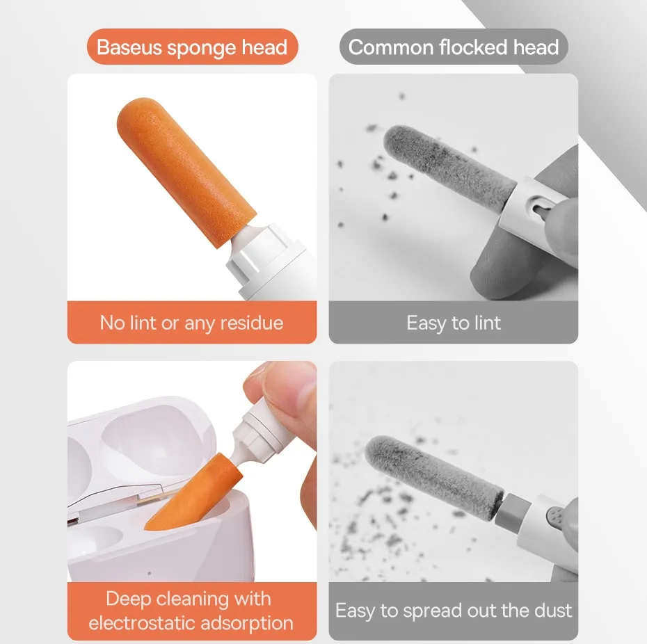 Baseus Cleaning Brush Earphones Cleaning Tool Cleaner Kit Airpods