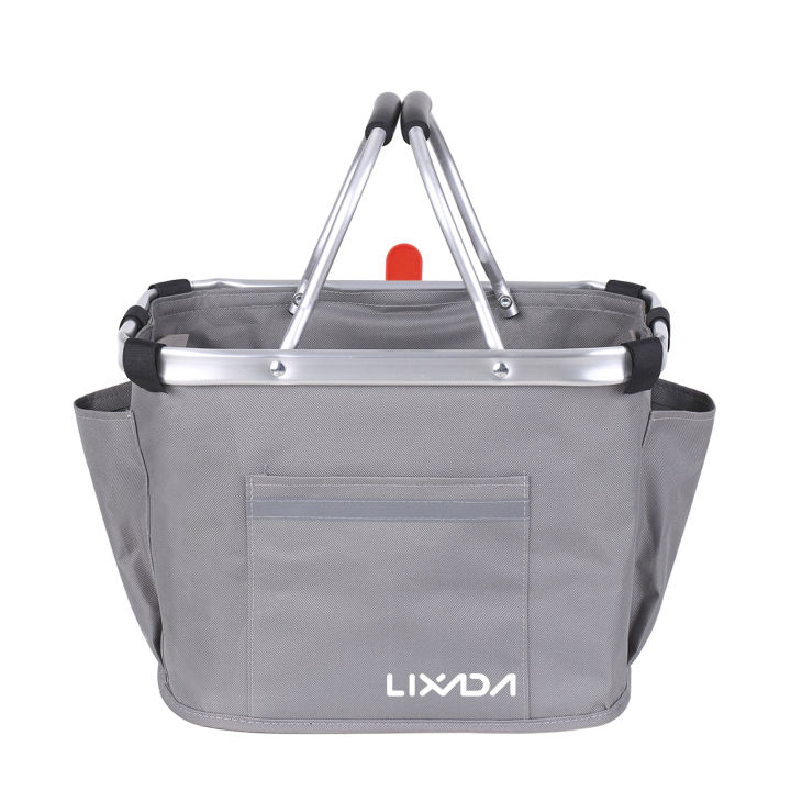 lixada-พับตะกร้าจักรยานจักรยาน-handlebar-ตระกร้าหน้า-pet-carrier-กระเป๋าช้อปปิ้งเดินทาง