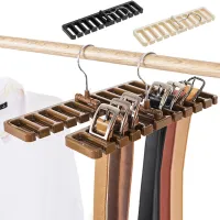 10 Slot Tie Belt Hanger Wardrobe Rotating Organizer Rack Multifuctional Scarf Hanger Home Closet Clothes Storage Swifter Holder Cleaning Tools