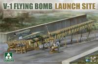 1/35 V-1 Flying bomb and Launch site , (จรวด V-1 พร้อมรางปล่อยจรวดเยอรมัน WW2) Takom #2152