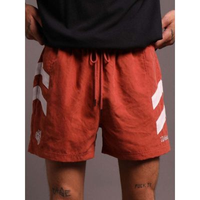 WOLVES Mens Plus Size American Style Sports Fitness Shorts Stretch Fast Dry Breathable Shorts Running Basketball Training INS Fashion Casual Loose Beach Pants