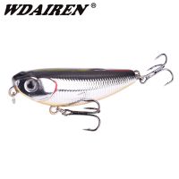 hot！【DT】 1 Pcs Top Fishing 5cm 5.5g Floating Dog Walking Wobblers Tackle Artificial Hard Bait With 10  Hook​s Bass