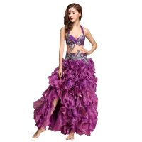 hot【DT】 New Arrival 2019 Belly Costume 3 pieces Set Skirt Dancing