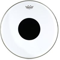 หน้ากลอง Remo USA -Controlled Sound Clear Drum Head with Black Dot