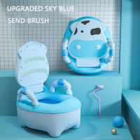 Children Boys And Girls Potty Training Seat Childrens Pot Ergonomic Design Potty Chair Comfy Toilets Gift --Free Cleaning Brush