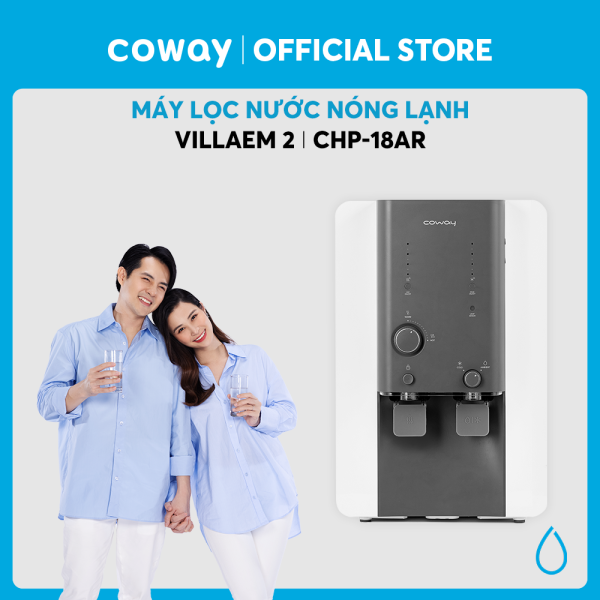 Máy lọc nước Coway Villaem 2 CHP-18AR – 3 chế độ Nóng/Lạnh/Thường – Hệ thống lọc 5 bước