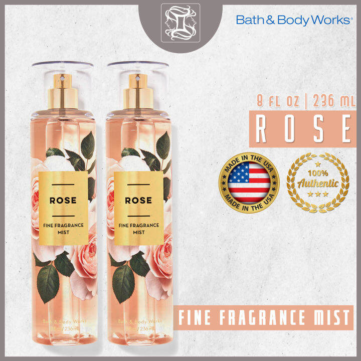 Bath & Body Works ROSE Fragrance Mist 236ml Lazada PH