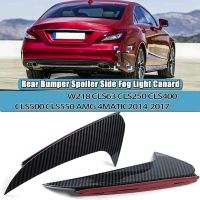 Rear Bumper Splitter Spoiler Rear Canard Trim for Class W218 CLS250 2014-2017