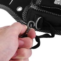 9 In 1 Screwdriver Utility Kit Holder Top Quality 600D Nylon Fabric Tool Bag Electrician Waist Pocket Tool Belt Pouch Bag