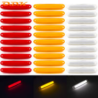 10PCS 9 LED 12V 24V Side Marker Light Oval Clearance Rear Warning Tail Lamp ke Indicator Trailer Truck Lorry Caravan Bus UTE