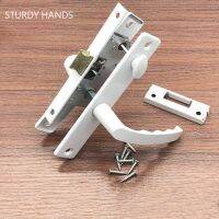 Clarissali Keyless Door Lock Balcony Deadbolt Indoor Old-fashioned Handle Hardware