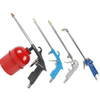 40cm Engine Oil Cleaner Tool Car Auto Water Cleaning Pneumatic Tool with 125cm Hose Machinery Parts Alloy Engine Care