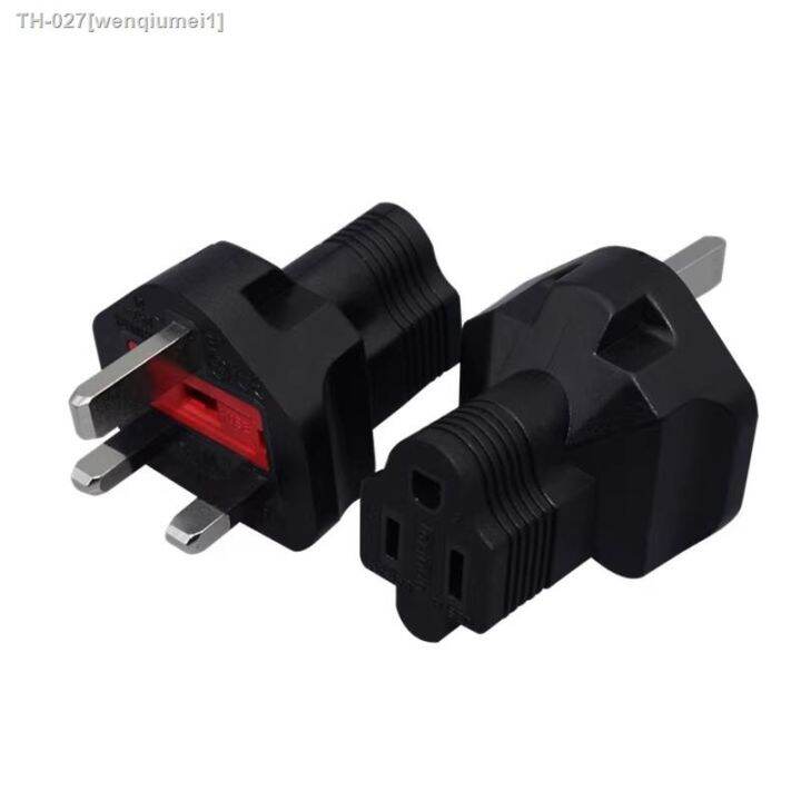 british-standard-american-standard-power-converter-british-turn-5-15r-male-female-conversion-plug-american-british-plug