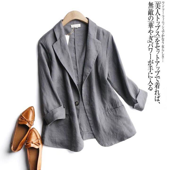 loose linen jackets