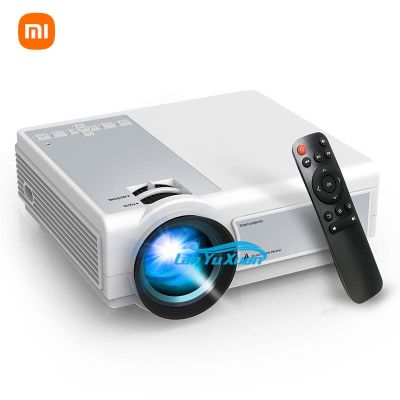 Xiaomi โปรเจคเตอร์ Full Hd X1 L36P TFlag 1080P 4K 5000Lumen ไวไฟมินิโปรเจคเตอร์ไฟเอลอีดีแบบพกพา LCD 2.4G 5G สำหรับสมาร์ทโฟนวิดีโอสำนักงานบ้าน