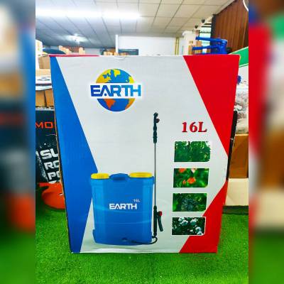 🇹🇭 EARTH 🇹🇭 เครื่องพ่นยา รุ่น EARTH 16L (สีน้ำเงิน) ขนาด 16 ลิตร เครื่องพ่นยา ถังพ่นยา พ่นยาแบตเตอรี่ จัดส่ง KERRY 🇹🇭