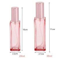 Wholesale 20ml 30ml Rose Gold Glass Portable Refillable Perfume Bottle Cosmetic Container Empty Spray Atomizer Travel Sub-bottle Travel Size Bottles C