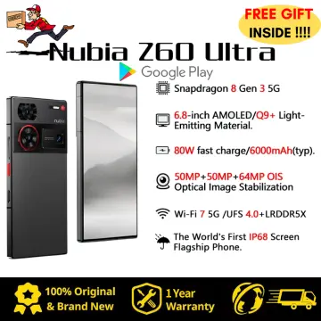 Nubia Z50 Ultra 5G 6.8 inch 144Hz AMOLED Screen Under screen