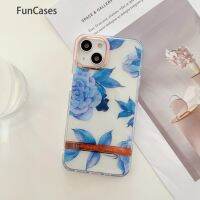 Penka Shop กระเป๋าใส่โทรศัพท์ดอกโบตั๋นสีน้ำเงินสำหรับ A72,Samsung เคสผ้าพลอยปลอมสำหรับใส่ Samsung Galaxy เกราะ A72ฝาครอบ4G