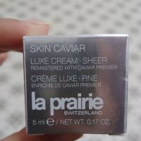 ??La Prairie skin caviar luxe cream - Cream Sheer 5 ml.ผลิต2021/10