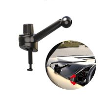 360 Rotable 17mm Ball Head for Car Air Vent Clip Mount Universal Car Outlet Mobile Phone Stand Car CellPhone Bracket Base Car Mounts