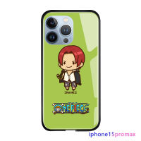 GGK เคสสำหรับ Apple iPhone 15 Plus 15 Pro Max 15 Pro การ์ตูนสำหรับเด็กผู้หญิงน่ารักสำหรับเด็กผู้หญิงอนิเมะสำหรับเด็กผู้หญิงเด็กผู้หญิงตัวละครเท่ห์เคสกระจกนิรภัยมันวาวลัฟฟี่ซานจิเคสฝาครอบกันกระแทก