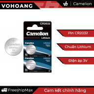 HCM2 Pin Camelion 2032 sử dụng remote đèn pin đồng hồ đồ chơi... thumbnail