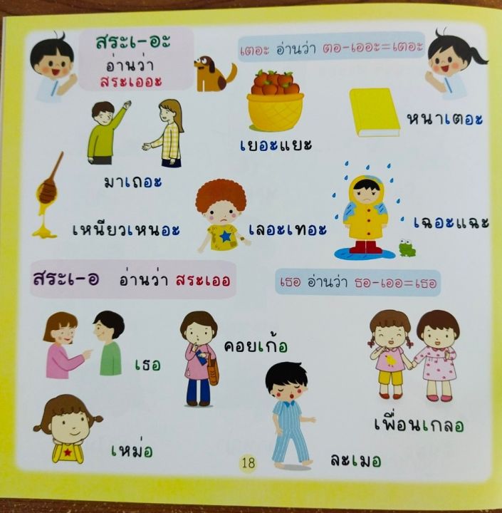 หนังสือเด็ก-เก่งเรียนสระไทย-ราคาปก-65-บาท