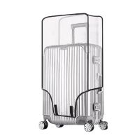 Full Transparent Luggage Protector Cover Thicken Suitcase Protector Cover PVC Suitcase Cover Rolling Luggage Cover