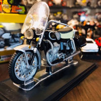 1:24 MOTO GUZZI V850รถจักรยานยนต์โมเดลของเล่นแข่งรถจักรยานยนต์จำลองของขวัญคอลเลกชันของเล่นสำหรับเด็กผู้ชาย