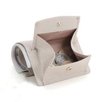 【CW】✐  New Leather Purses Female Cowhide Wallets Small Coin Rfid Card Holder Money Clutch