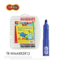 ปากกา มาร์คเกอร์ 12 สี TORU TR-WMARKER12