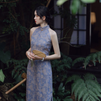 ใหม่ชุด Cheongsam ฤดูร้อนใหม่ H Anfu ของผู้หญิงที่ดีขึ้นใหม่ที่สง่างามทุกวันย้อนยุคแผ่นหัวเข็มขัดปักชุดสไตล์จีนแบบดั้งเดิมผู้หญิง Cheongsam ผู้หญิงที่สง่างามค่ำพรรคเสื้อคลุมชุดที่ทันสมัยเซ็กซี่ Jacquard Qipao ชุดวินเทจ