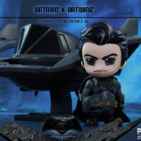 Stock OriginaHOTTOYS COSB275 Batman BVS Batwing Superman Dawn of Justice COSBABY Version Q Movie Characters Portrait Model Toy