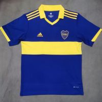 2022 2023 ล่าสุด เสื้อกีฬาแขนสั้น ลายทีมชาติฟุตบอล Boca Home Jersey 22-23 คุณภาพสูง ไซซ์ S-XXL