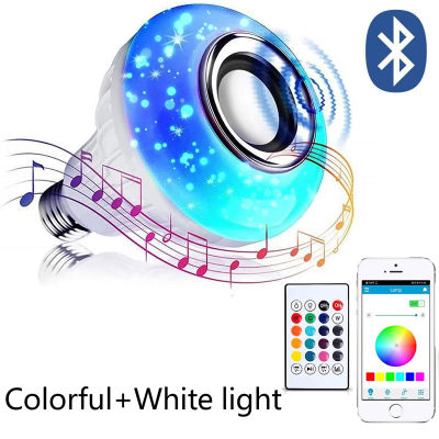 LED Bulb Smart Lamp RGB Lamp 220V E27 Bluetooth Music Lamp Smart Home LED Light Bulb Bluetooth Spearker Bulb