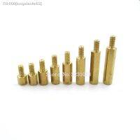 ■▩ 20PCS/LOT M3 Male Hexagonal Brass PCB Standoffs Spacers Screw M3x5/6/8/10/12/15//18/20 6mm M3 Hex Screws