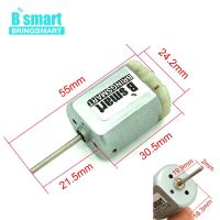 Bringsmart 280SC มอเตอร์ไฟฟ้ากระแสตรงความเร็วสูง8-16V Motor Listrik ที่ล็อคประตูรถยนต์ขนาดเล็กมอเตอร์กระจกมองหลัง