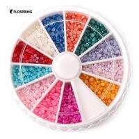 500Pcs Multi-Color 3D Flat Back Half รอบไข่มุก Faux ตกแต่งเล็บ