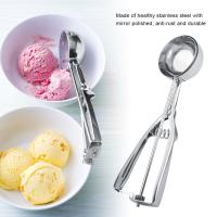 ที่ตักไอศกรีมสแตนเลส ที่ตักคุกกี้ Ice Cream Scoop Trigger