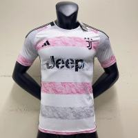 เสื้อกีฬาแขนสั้น ลายทีม Juventus Away 2023-24คุณภาพดี