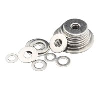 10/50/100pcs 304 Stainless Steel Flat Washer Metal Plain Gasket Rings M1.6 M2 M2.5 M3 M3.5 M4 M5 M6 M8 M10 M12 M14 M16 Coil Springs