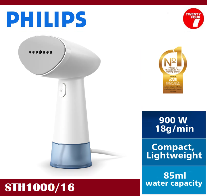 PHILIPS Handheld Steamer 1000 Series Handheld Steamer STH1000/16 (900W