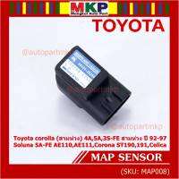 ***ราคาพิเศษ*** MAP Sensor ของใหม่ Toyota corolla (สามห่วง) 4A,5A,3S-FE สามห่วง ปี 92-97//Soluna 5A-FE AE110,AE111,Corona ST190,191,Celica  (P/N: 89420-20250,MAP008)(พร้อมจัดส่ง)