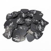 100pcs Alice Plastic Guitar Picks Mediator Color Black 0.58 0.71 0.81 0.96 1.20 1.50 mm Thickness