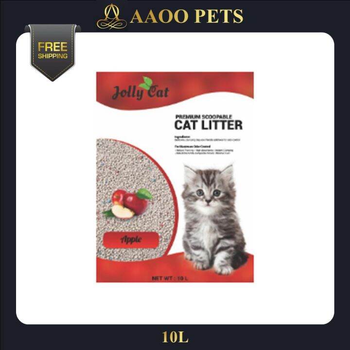 JOLLY CAT CAT LITTER APPLE 10LITER Lazada