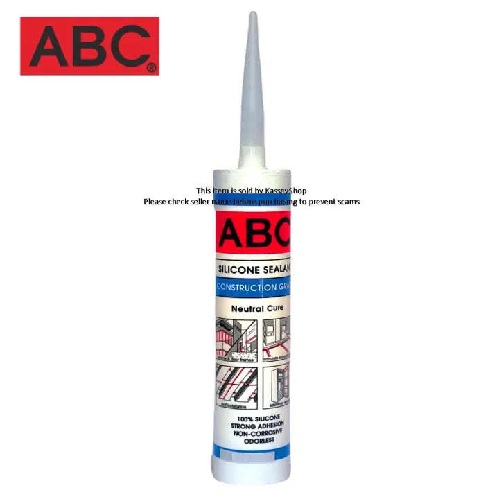 ABC Construction Grade Sealant SILVER Neutral Cure Sealant High Quality